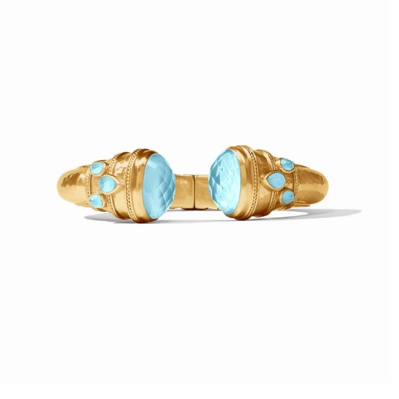 Julie Vos Jewelry - Julie Vos Cannes Cuff Capri Blue